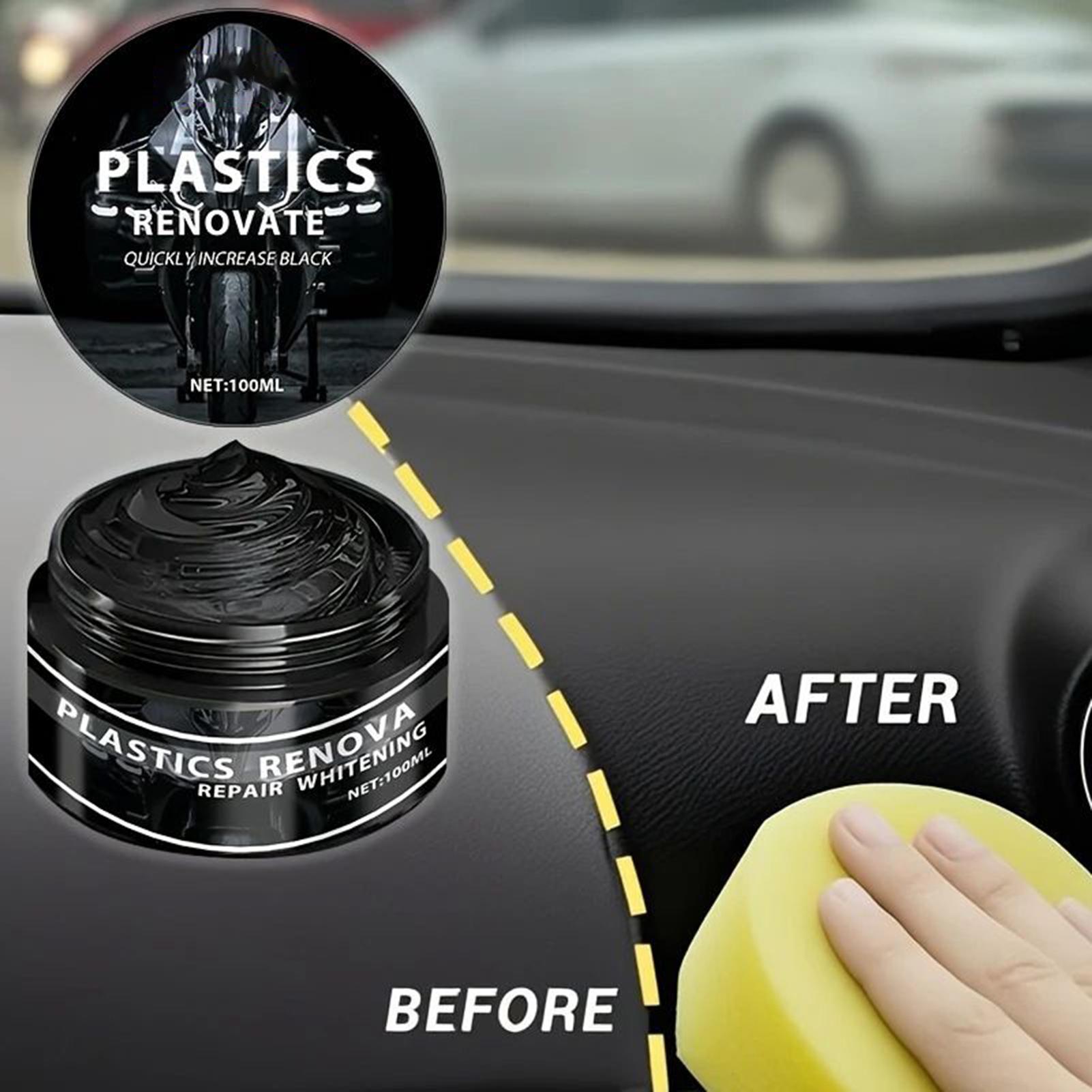 Lilin Renovasi Mobil Motor Uni - Trim Restorer Plastic ulasan dan harga